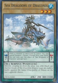 Sea Dragoons of Draconia (V.1 - Rare)⁣ - Crossed Souls⁣ (Rare)⁣ [000]