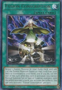 Fusion Conscription⁣ - Crossed Souls⁣ (Rare)⁣ [053]
