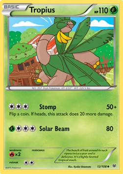 Tropius⁣ - Roaring Skies⁣ (Uncommon)⁣ [12]