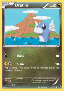 Dratini⁣ - Roaring Skies⁣ (Common)⁣ [49]
