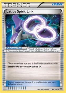 Latios Spirit Link⁣ - Roaring Skies⁣ (Uncommon)⁣ [85]