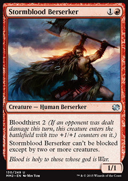 Stormblood Berserker⁣ - Modern Masters 2015⁣ (Uncommon)⁣ [130]