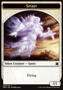 Spirit Token (White 1/1)⁣ - Modern Masters 2015⁣ (Token)⁣ [T5]
