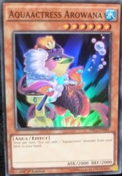 Aquaactress Arowana⁣ - Dragons of Legend 2⁣ (Super Rare)⁣ [041]