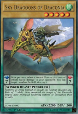 Sky Dragoons of Draconia (V.1 - Rare)⁣ - Clash of Rebellions⁣ (Rare)⁣ [000]