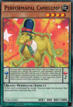 Performapal Camelump⁣ - Clash of Rebellions⁣ (Common)⁣ [005]
