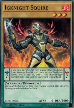 Igknight Squire⁣ - Clash of Rebellions⁣ (Common)⁣ [026]