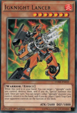Igknight Lancer - Clash of Rebellions (Rare) [CORE-032]