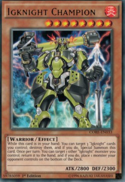 Igknight Champion - Clash of Rebellions (Rare) [CORE-033]