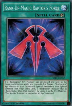 Rank-Up-Magic Raptor's Force⁣ - Clash of Rebellions⁣ (Common)⁣ [057]