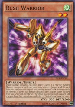 Rush Warrior - Structure Deck: Synchron Extreme (Common) [SDSE-002]