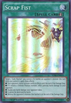 Scrap Fist⁣ - Structure Deck: Synchron Extreme⁣ (Super Rare)⁣ [024]