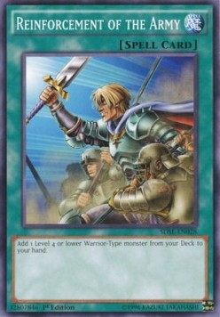Reinforcement of the Army - Structure Deck: Synchron Extreme (Common) [SDSE-028]