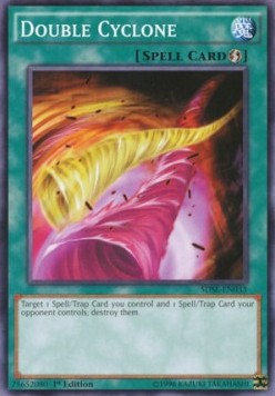Double Cyclone - Structure Deck: Synchron Extreme (Common) [SDSE-033]