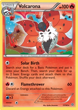 Volcarona⁣ - Ancient Origins⁣ (Holo Rare)⁣ [17]