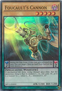 Foucault's Cannon - 2015 Mega-Tin Mega Pack (Super Rare) [MP15-059]