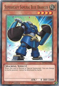 Superheavy Samurai Blue Brawler⁣ - 2015 Mega-Tin Mega Pack⁣ (Common)⁣ [067]
