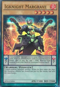 Igknight Margrave⁣ - Astral Pack Eight⁣ (Super Rare)⁣ [004]