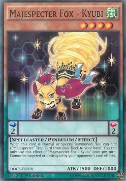 Majespecter Fox - Kyubi⁣ - Dimension of Chaos⁣ (Common)⁣ [028]