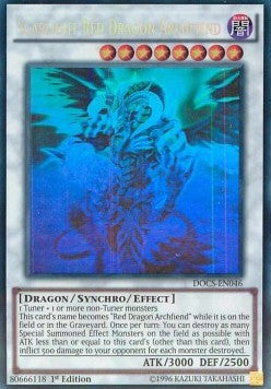Scarlight Red Dragon Archfiend (V.3 - Ghost Rare) - Dimension of Chaos (Ghost Rare) [DOCS-046]