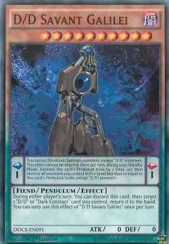 D/D Savant Galilei⁣ - Dimension of Chaos⁣ (Common)⁣ [091]