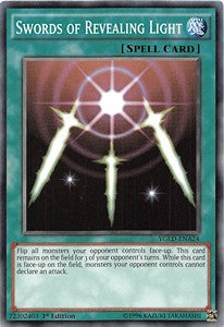 Swords of Revealing Light (V.1 - Common)⁣ - Yugi's Legendary Decks⁣ (Common)⁣ [A24]