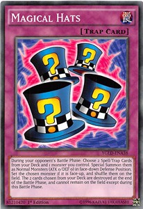 Magical Hats (V.1 - Common)⁣ - Yugi's Legendary Decks⁣ (Common)⁣ [A38]