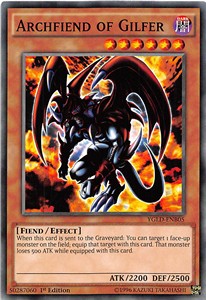 Archfiend of Gilfer⁣ - Yugi's Legendary Decks⁣ (Common)⁣ [B05]
