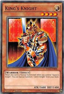 King's Knight (V.1 - Common)⁣ - Yugi's Legendary Decks⁣ (Common)⁣ [B08]