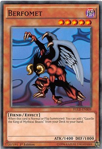 Berfomet⁣ - Yugi's Legendary Decks⁣ (Common)⁣ [B09]