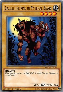 Gazelle the King of Mythical Beasts⁣ - Yugi's Legendary Decks⁣ (Common)⁣ [B10]