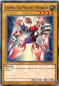 Gamma The Magnet Warrior⁣ - Yugi's Legendary Decks⁣ (Common)⁣ [B13]