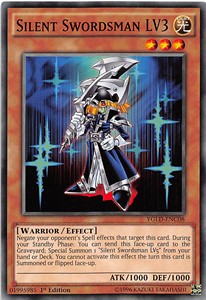 Silent Swordsman LV3⁣ - Yugi's Legendary Decks⁣ (Common)⁣ [C08]