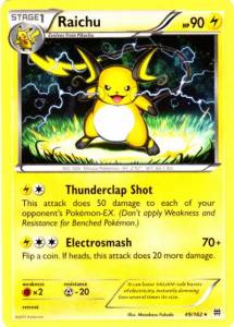 Raichu⁣ - BREAKthrough⁣ (Rare)⁣ [49]