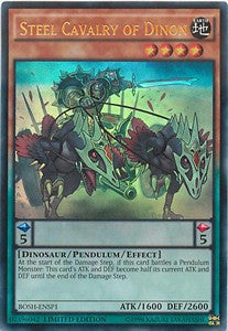 Steel Cavalry of Dinon (V.2 - Ultra Rare)⁣ - Breakers of Shadow⁣ (Ultra Rare)⁣ [SP1]
