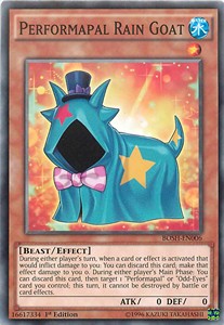 Performapal Rain Goat⁣ - Breakers of Shadow⁣ (Common)⁣ [006]