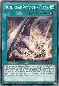Destruction Swordsman Fusion⁣ - Breakers of Shadow⁣ (Common)⁣ [059]