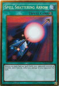 Spell Shattering Arrow - Premium Gold: Infinite Gold (Gold Rare) [PGL3-082]