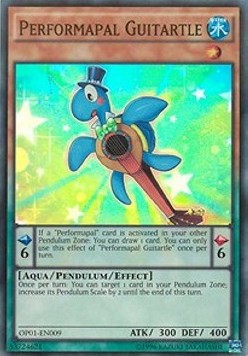 Performapal Guitartle⁣ - OTS Tournament Pack 1⁣ (Super Rare)⁣ [009]