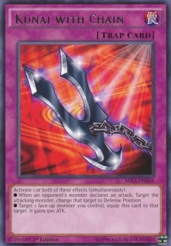 Kunai with Chain⁣ - Millennium Pack⁣ (Rare)⁣ [048]