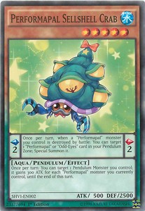 Performapal Sellshell Crab⁣ - Shining Victories⁣ (Common)⁣ [002]