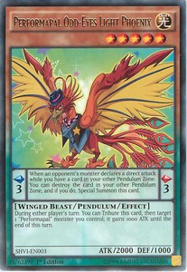Performapal Odd-Eyes Light Phoenix⁣ - Shining Victories⁣ (Rare)⁣ [003]