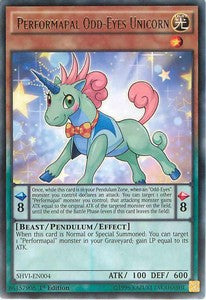 Performapal Odd-Eyes Unicorn⁣ - Shining Victories⁣ (Rare)⁣ [004]