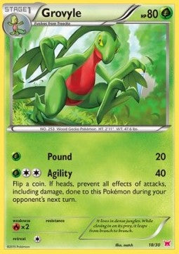 Grovyle⁣ - XY Trainer Kit: Latias & Latios⁣ (Fixed)⁣ [18A]