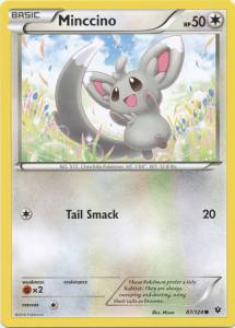 Minccino⁣ - Fates Collide⁣ (Common)⁣ [87]