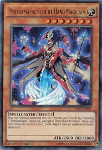 Performapal Sleight Hand Magician⁣ - Starter Deck: Yuya⁣ (Ultra Rare)⁣ [001]