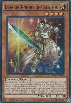 Dragon Knight of Creation⁣ - Structure Deck: Rise of the True Dragons⁣ (Super Rare)⁣ [002]