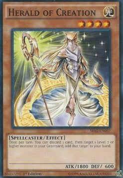Herald of Creation - Structure Deck: Rise of the True Dragons (Common) [SR02-007]