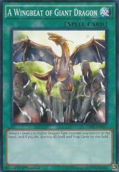 A Wingbeat of Giant Dragon⁣ - Structure Deck: Rise of the True Dragons⁣ (Common)⁣ [027]
