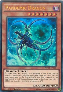 Pandemic Dragon (V.1 - Ultra Rare)⁣ - The Dark Side of Dimensions Movie Pack⁣ (Ultra Rare)⁣ [006]